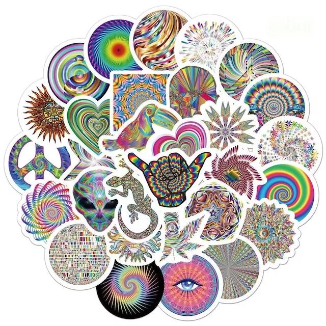 【Sativa】迷幻 貼紙 Tripping Stickers 現貨 【Sativa】迷幻 貼紙 Tripping Stickers 現貨