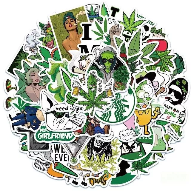 【SATIVA】貼紙 Cannabis Stickers 現貨 【SATIVA】貼紙 Cannabis Stickers 現貨