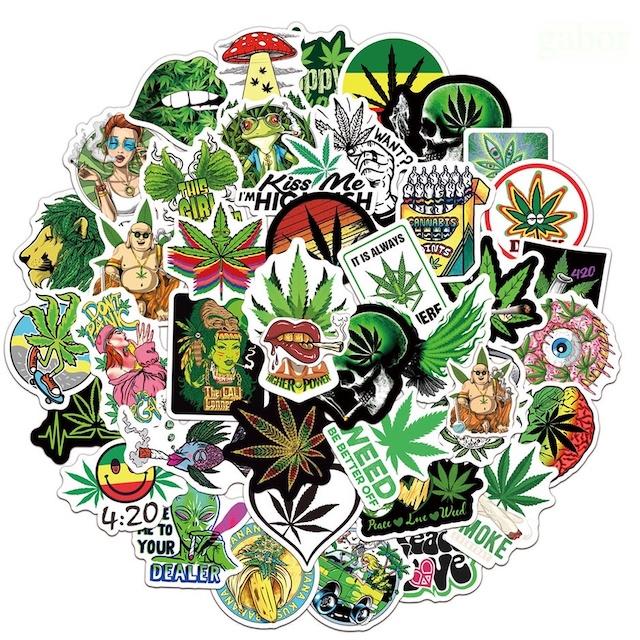 【SATIVA】貼紙 Cannabis Stickers 現貨