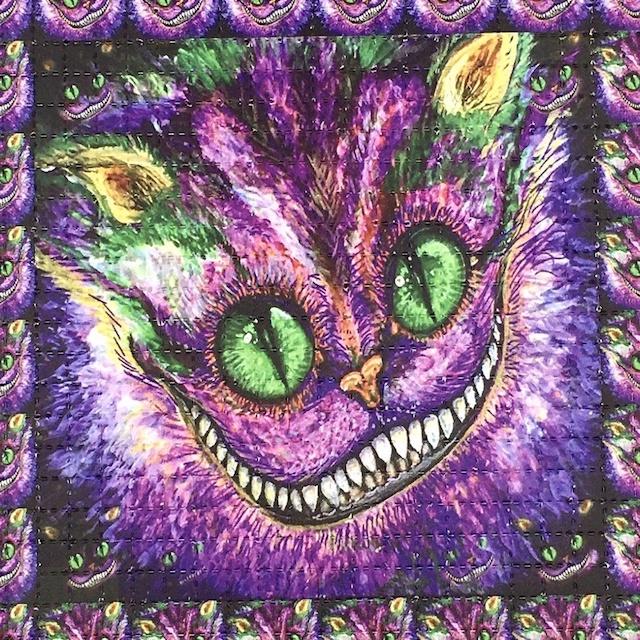 【SATIVA】吃錯藥藝術相框 Blotter 柴郡貓 Cheshire Cat 迷幻 郵票 LSD 419