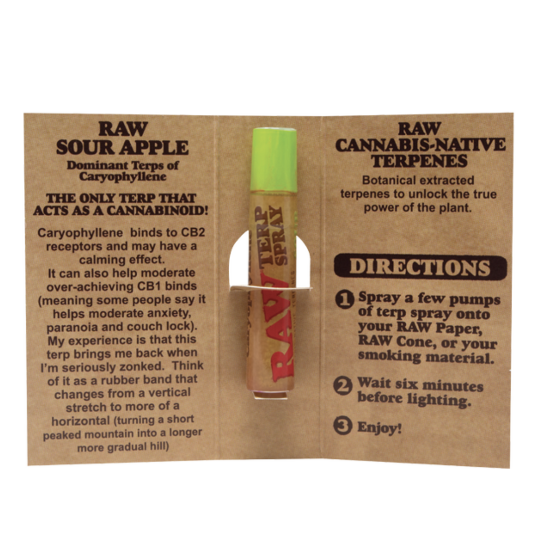 RAW 萜烯 精油噴霧 5mL Terp Spray CD+ Cannabis-Native Terpenes