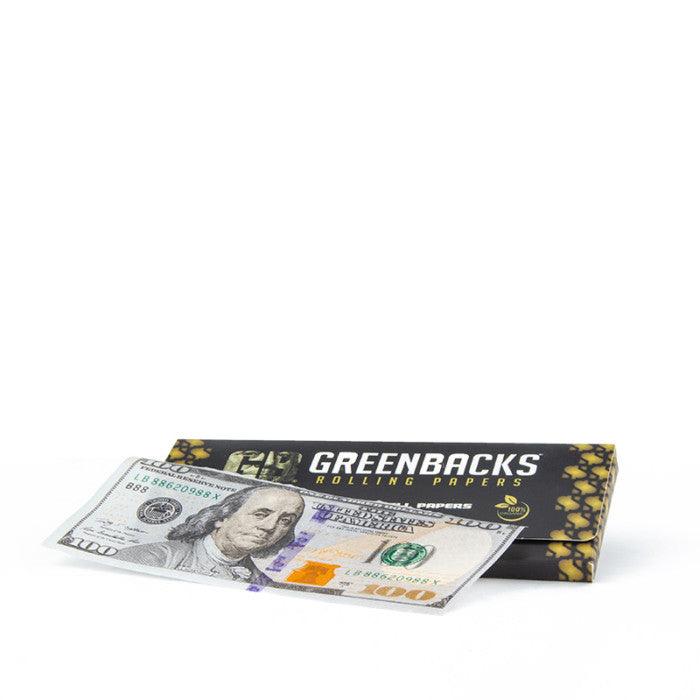 Greenbacks 美鈔紙 手捲紙 長版 附濾嘴 $100 Dollar Kingsize Slim Rolling Papers