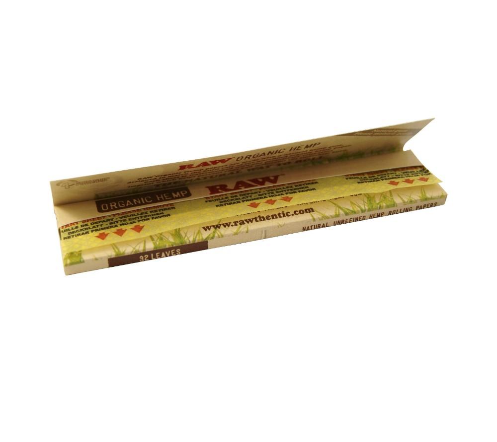 Raw 漢麻 手捲紙 長版 Organic Hemp Kingsize Slim Rolling Papers