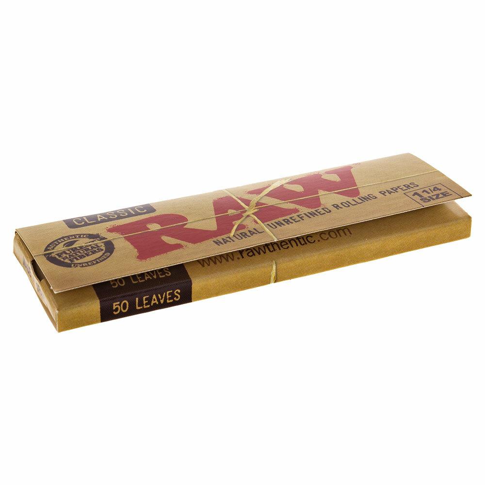 Raw 原木漿 手捲紙 短版 Classic Unrefined 1¼ Rolling Papers