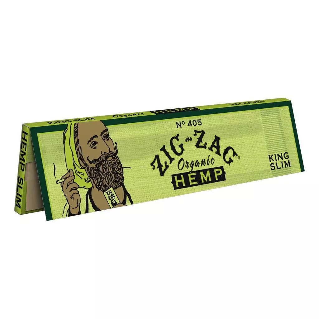 Zig-Zag 漢麻 手捲紙 長版 Organic Hemp Kingsize Slim Rolling Papers