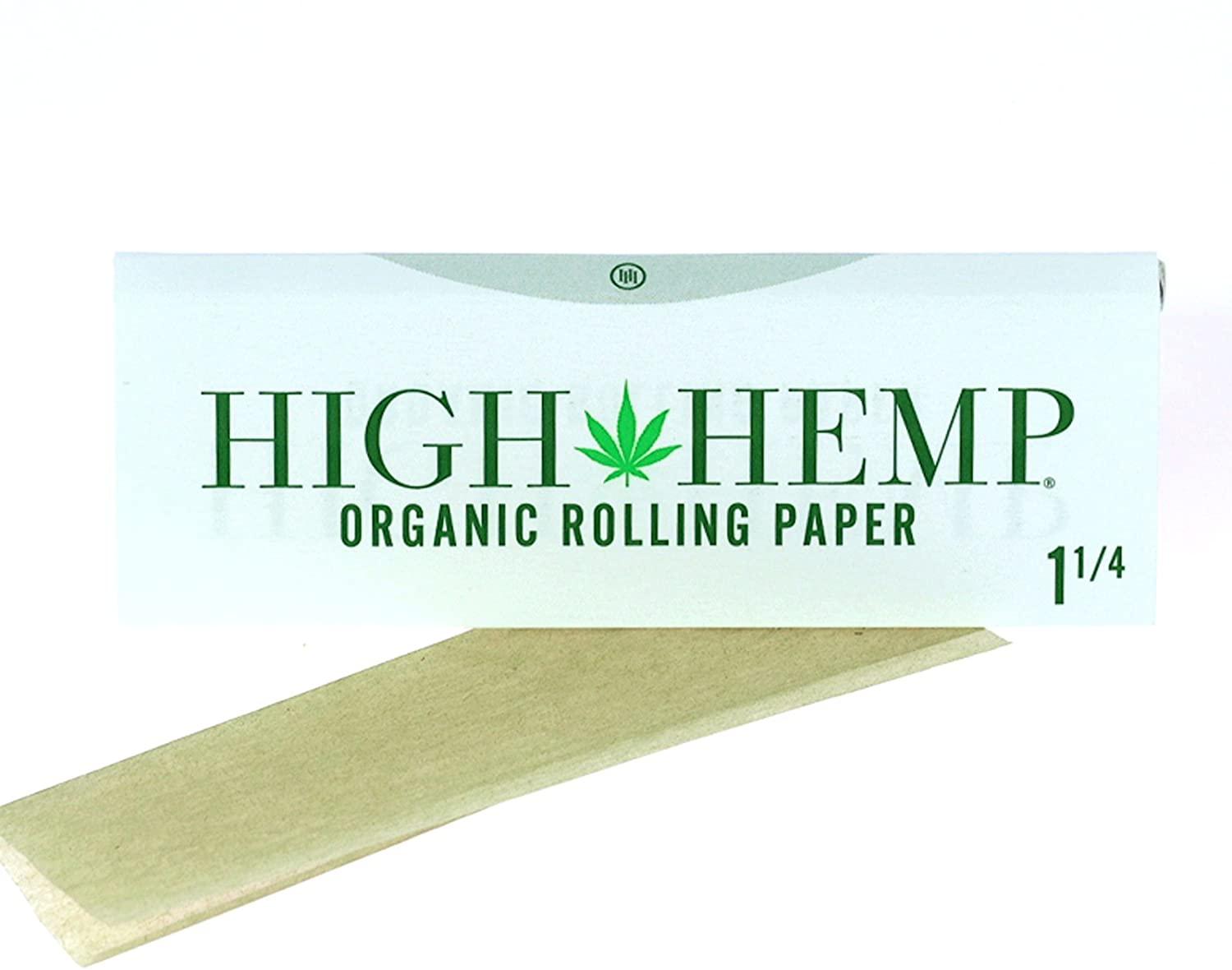 High Hemp 漢麻 手捲紙 短版 Organic Hemp 1¼ Rolling Papers