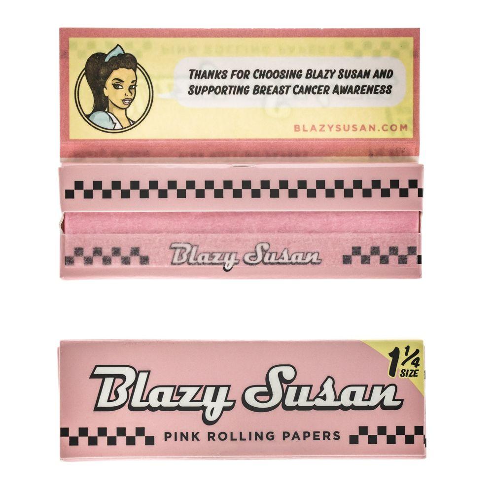 Blazy Susan 粉紅紙 手捲紙 短版 Pink 1¼ Rolling Papers