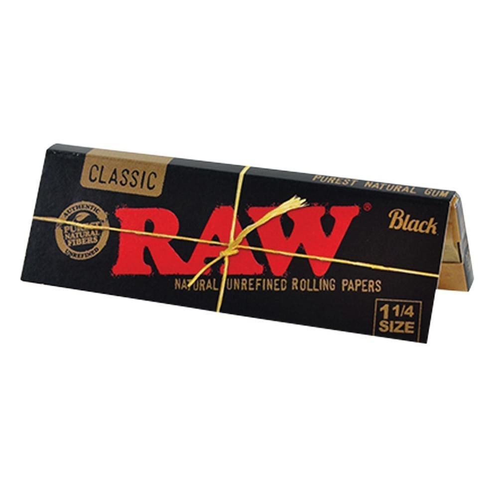 Raw 特薄 手捲紙 短版 Class Black 1¼ Rolling Papaers