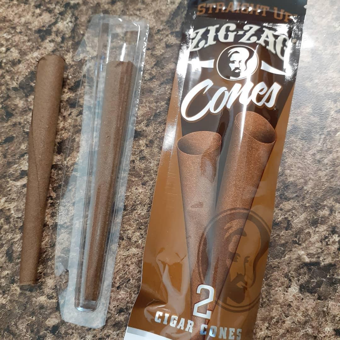 Zig-Zag 雪茄紙管 預捲紙管 2入 Pre-rolled Cigar Blunt Cones