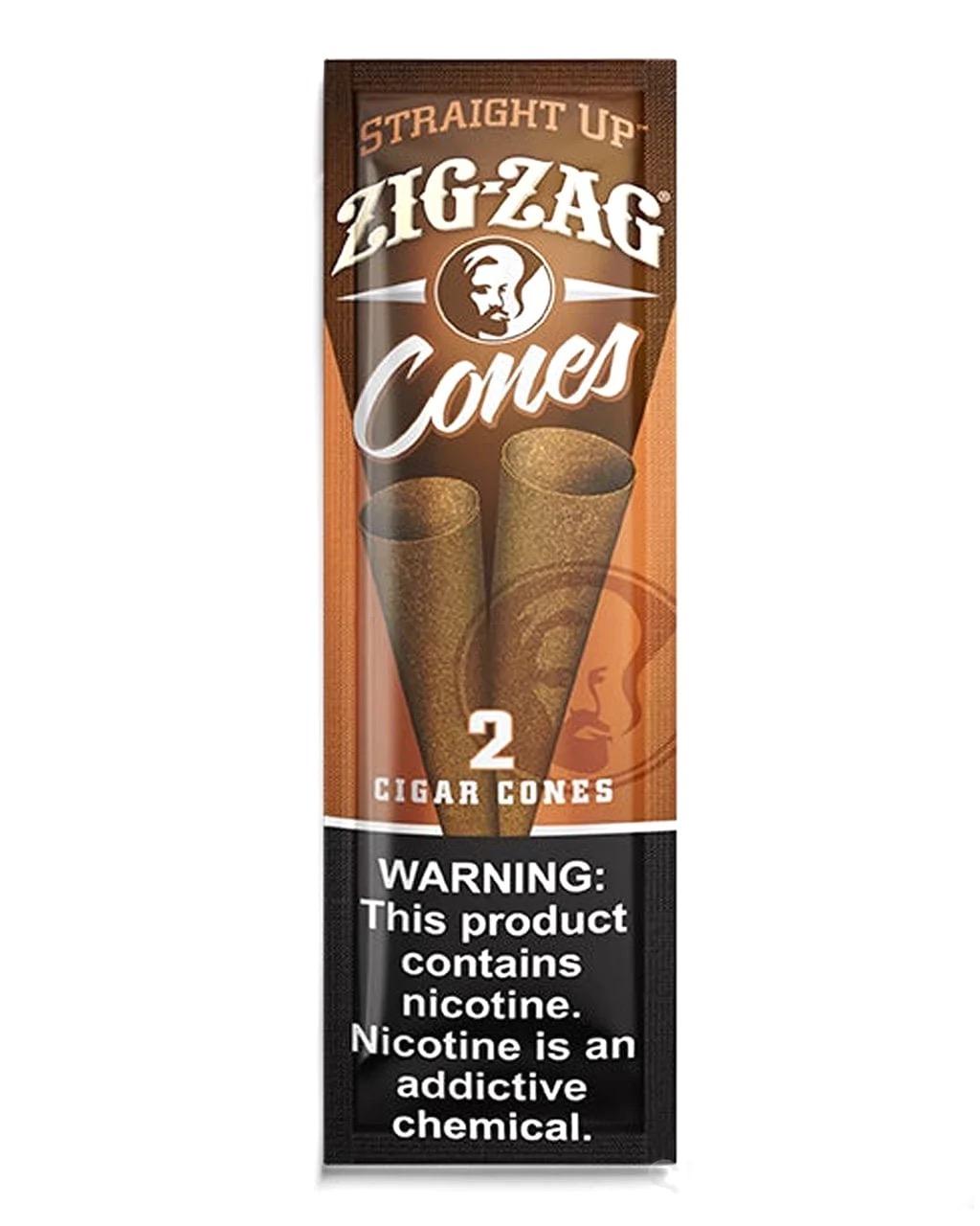 Zig-Zag 雪茄紙管 預捲紙管 2入 Pre-rolled Cigar Blunt Cones