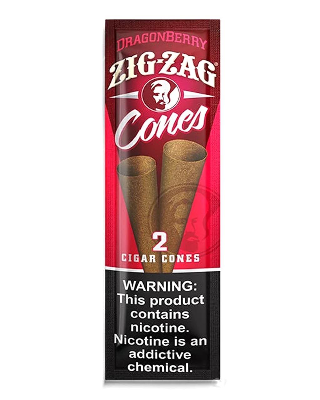 Zig-Zag 雪茄紙管 預捲紙管 2入 Pre-rolled Cigar Blunt Cones