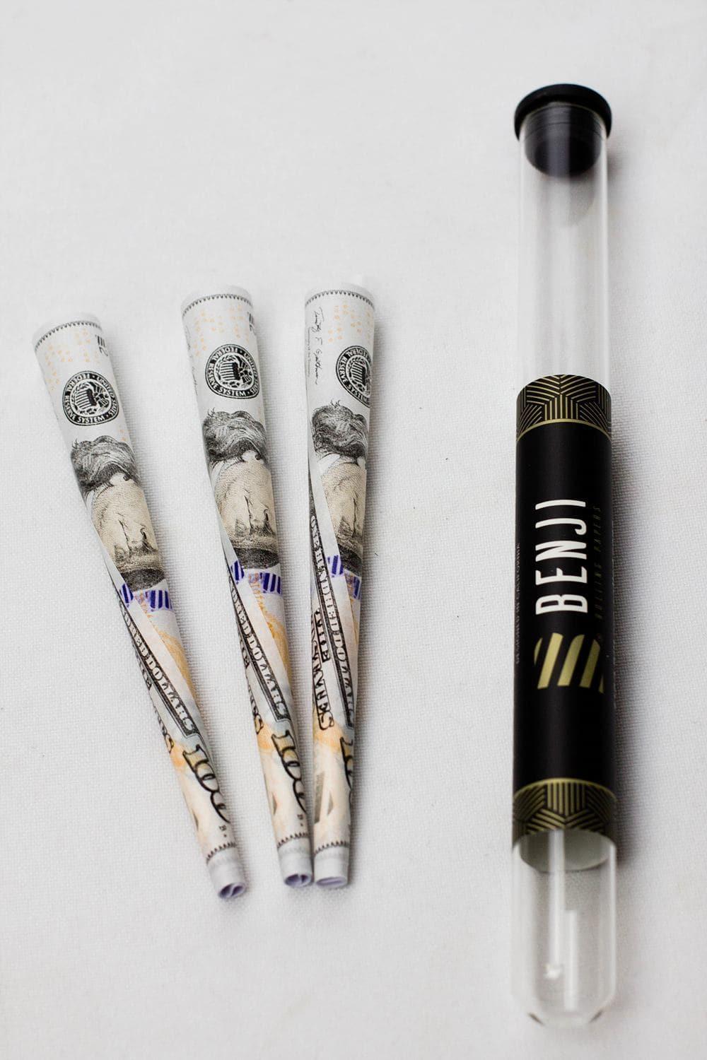 Benji 美鈔紙管 預捲紙管 3入 長版 $100 Bill Pre-Rolled Cones