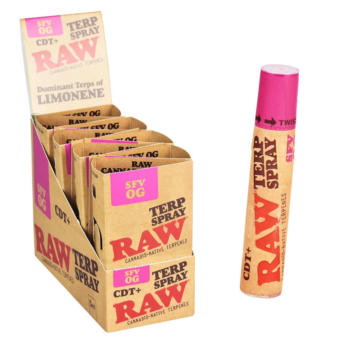 RAW 萜烯 精油噴霧 5mL Terp Spray CD+ Cannabis-Native Terpenes