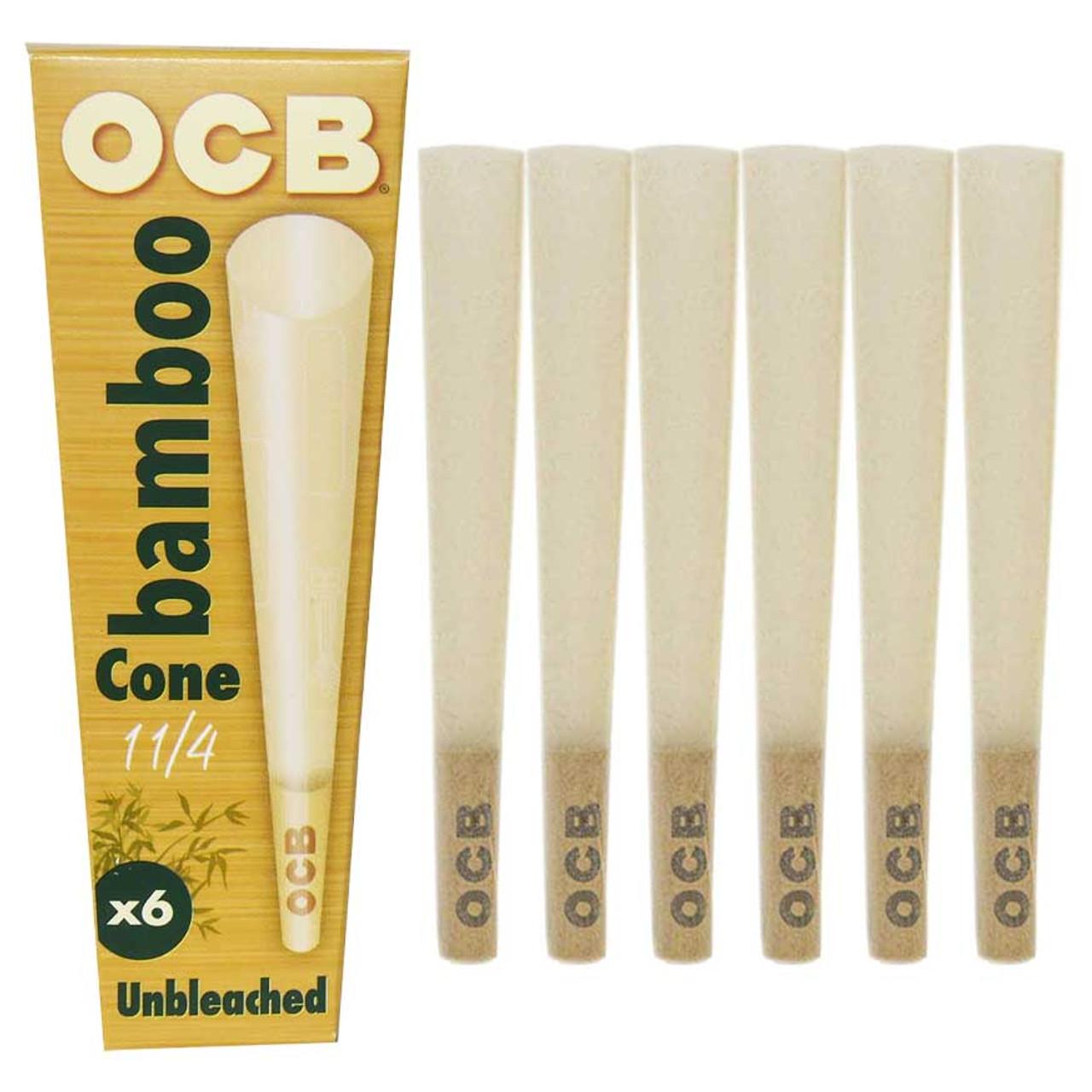 OCB 竹紙管 預捲紙管 Bamboo 1¼ Pre-rolled Cones 6pk