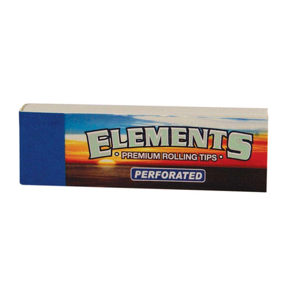 Elements 濾嘴紙 純白紙 有摺痕 Perforated Premium Rolling Tips