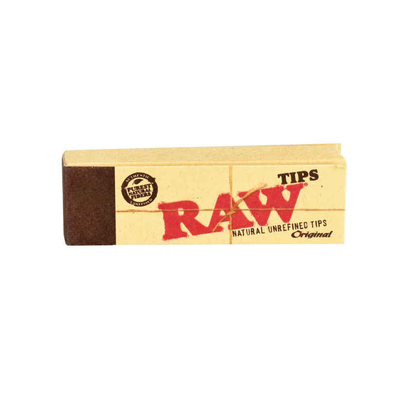 RAW 濾嘴紙 原木漿紙 無摺痕 Unfrfined Tips Original