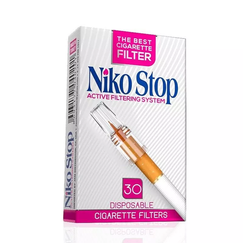 Niko Stop 濾嘴 拋棄式 30入 Disposable Cigarette Filter