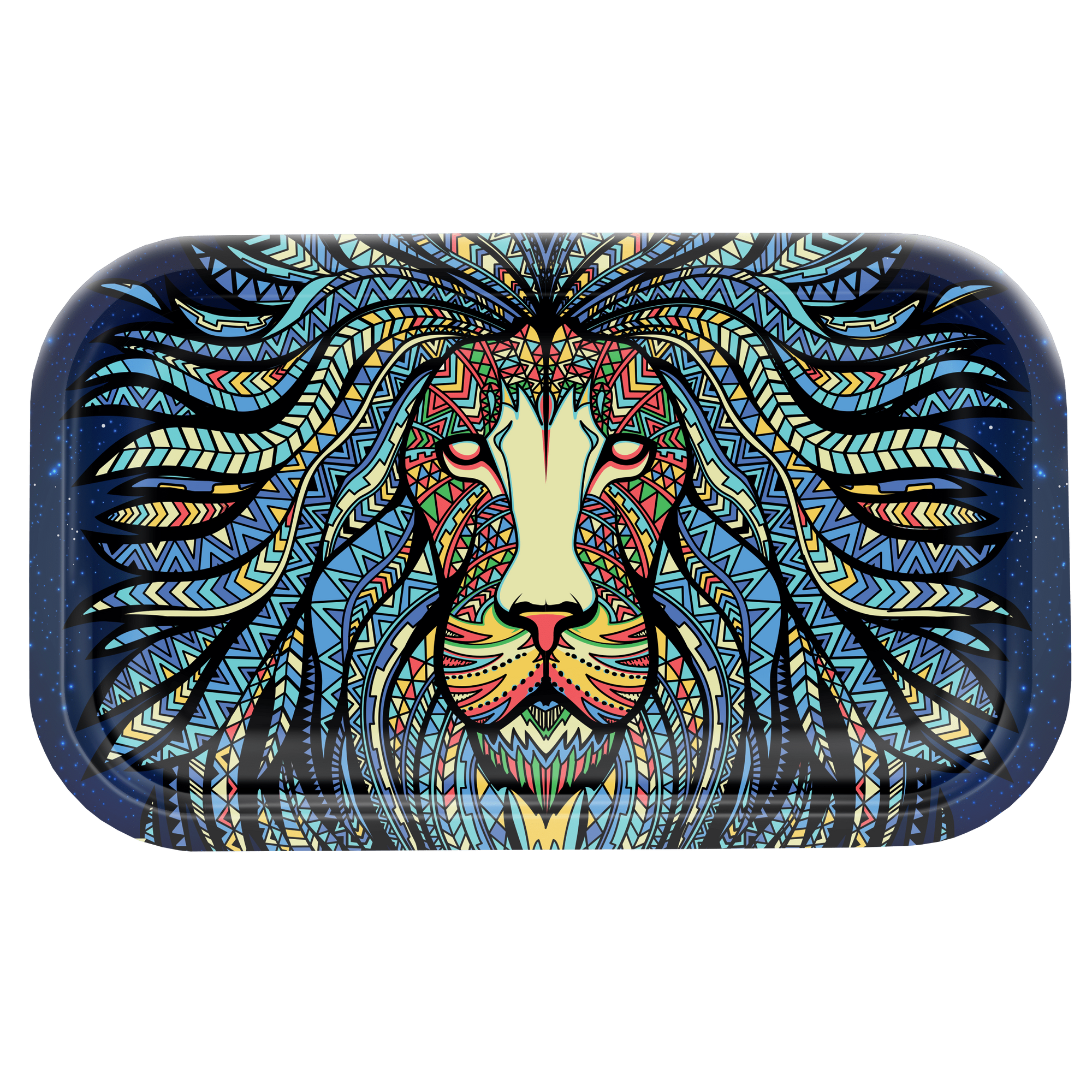 V Syndicate 手捲盤 部落雄獅 &quot;Tribal Lion&quot; Metal Rolling Tray