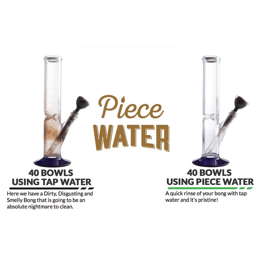 Piece Water 水煙斗過濾液 Natural Bong Water 12oz