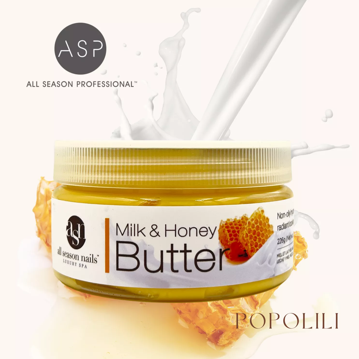 ASN 四季牛奶蜂蜜全效保濕乳霜