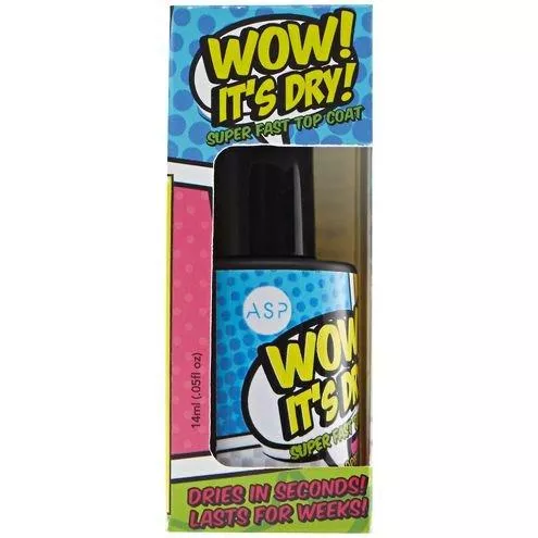 ASP Wow it's Dry  Top Coat 快乾上層指甲油