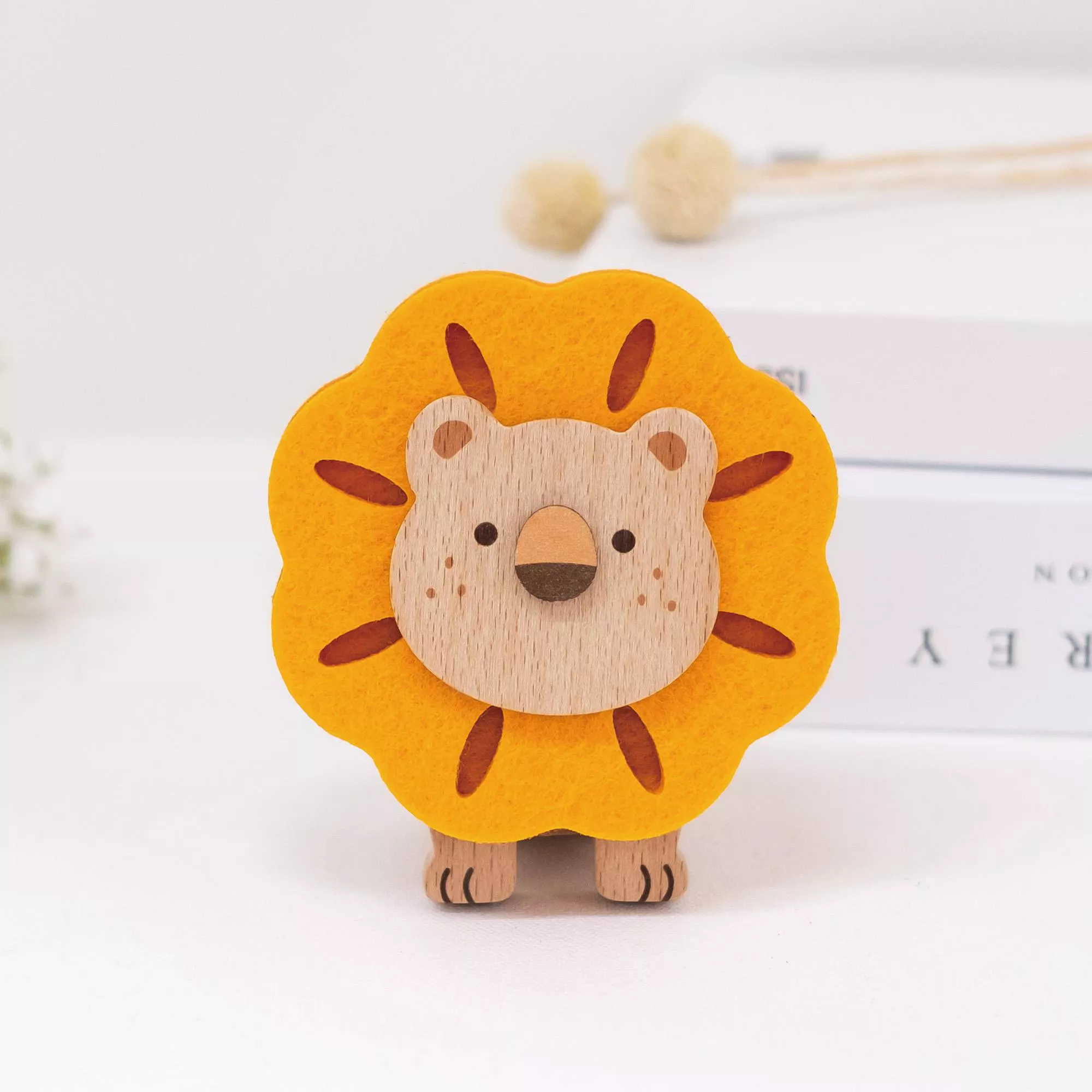 好好吸杯墊 / 獅子