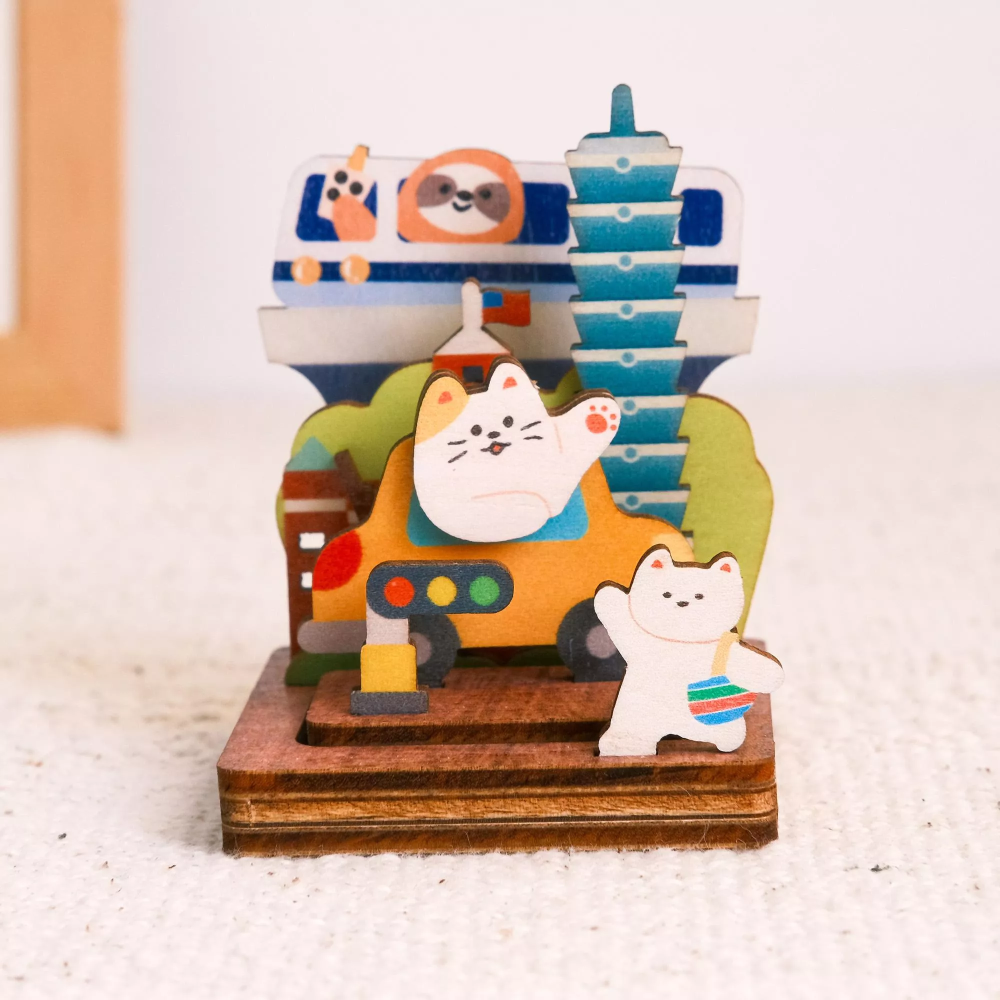 拼風景印章收納組 / 台北漫遊