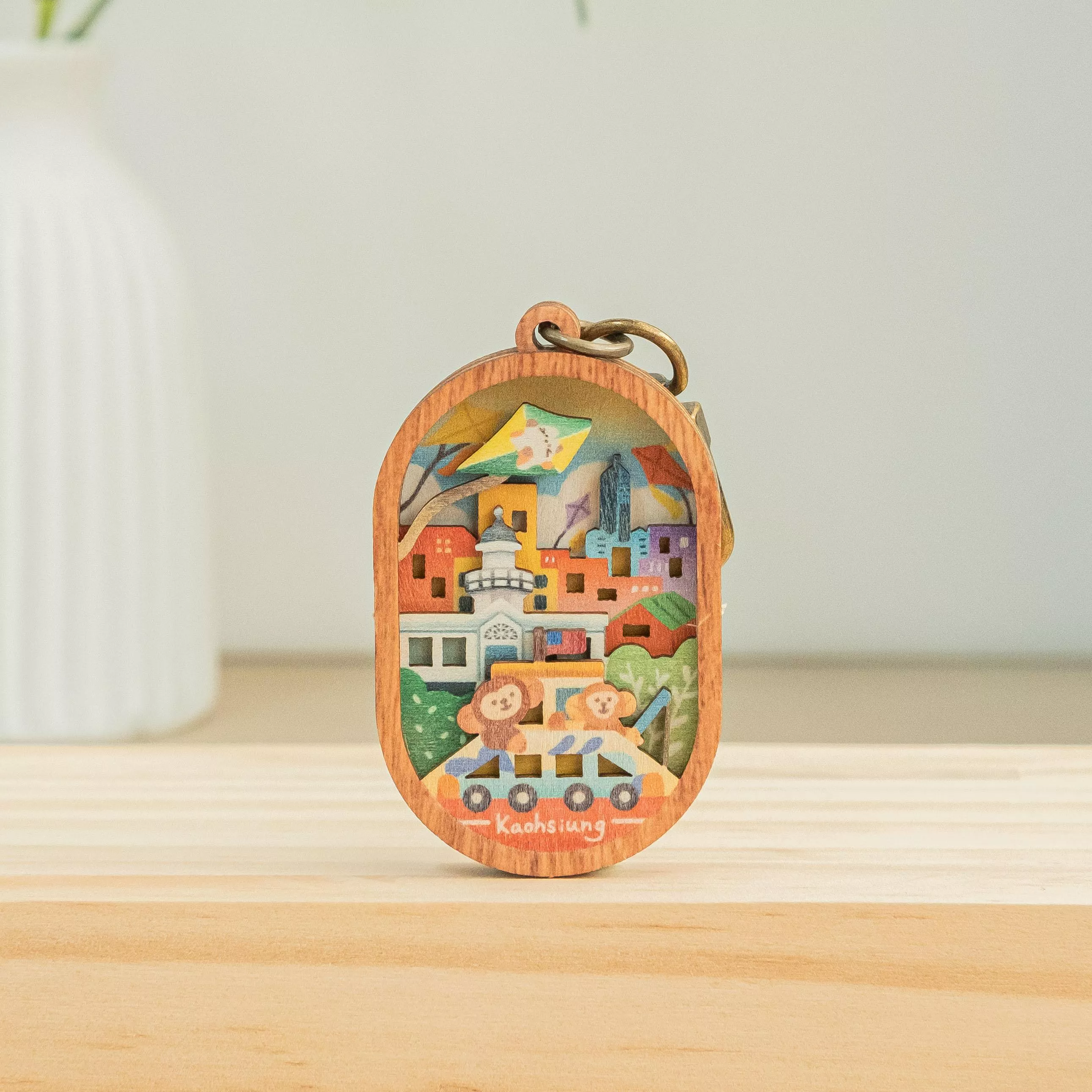 微風景鑰匙圈 / 趣遊港都