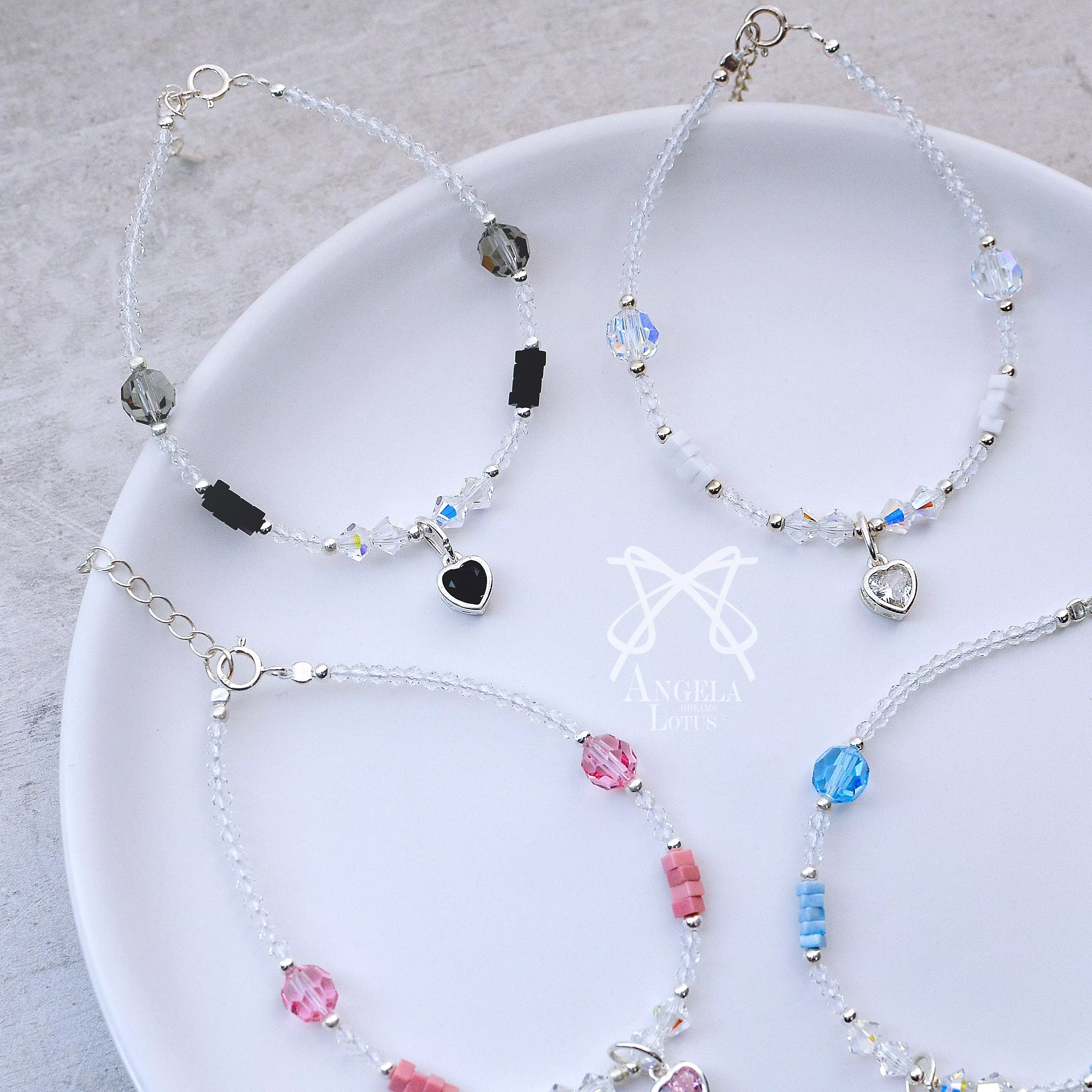 閃耀且獨特的那顆心_扣式手鏈｜ALd輕手作