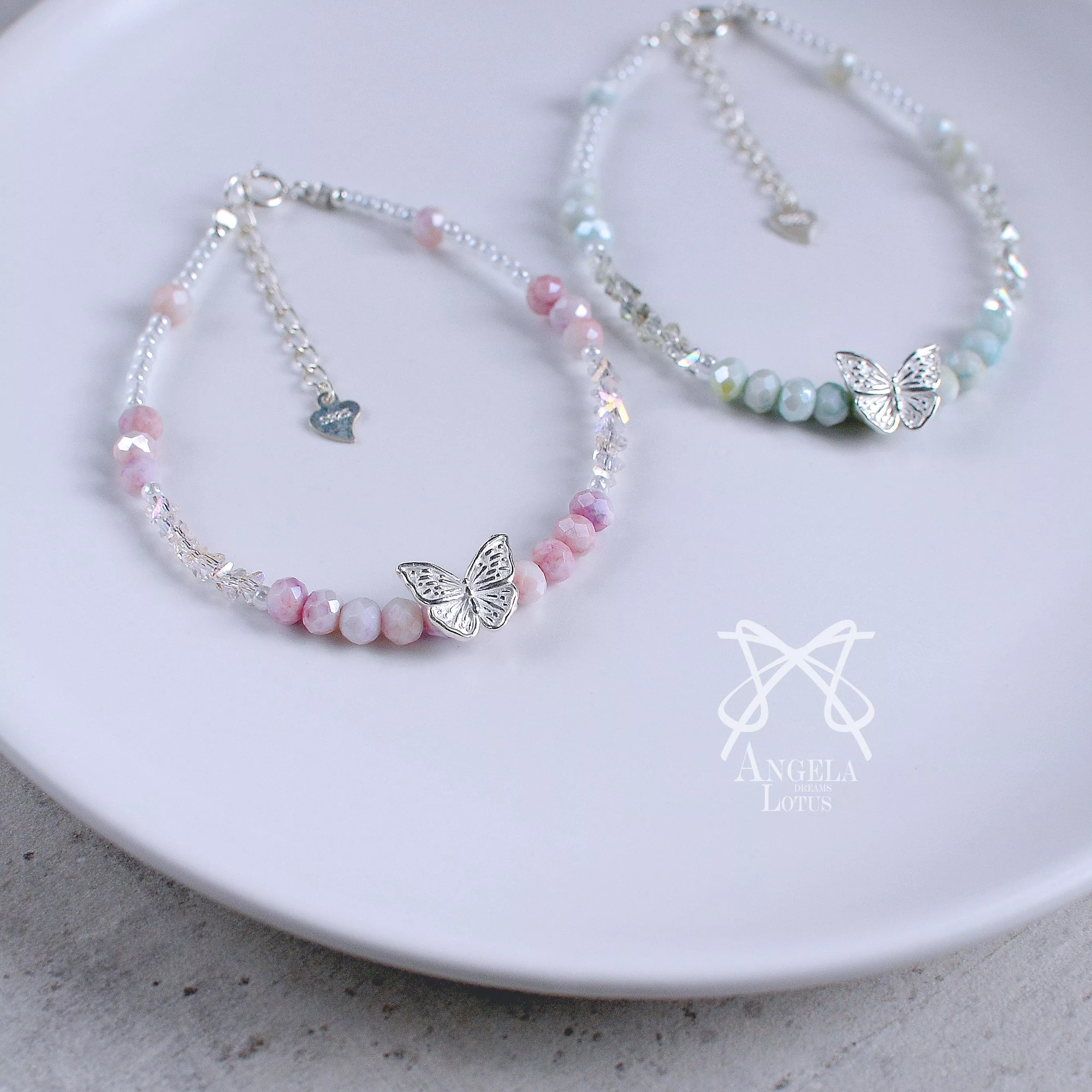 春之翩舞_扣式手鏈｜ALd輕手作