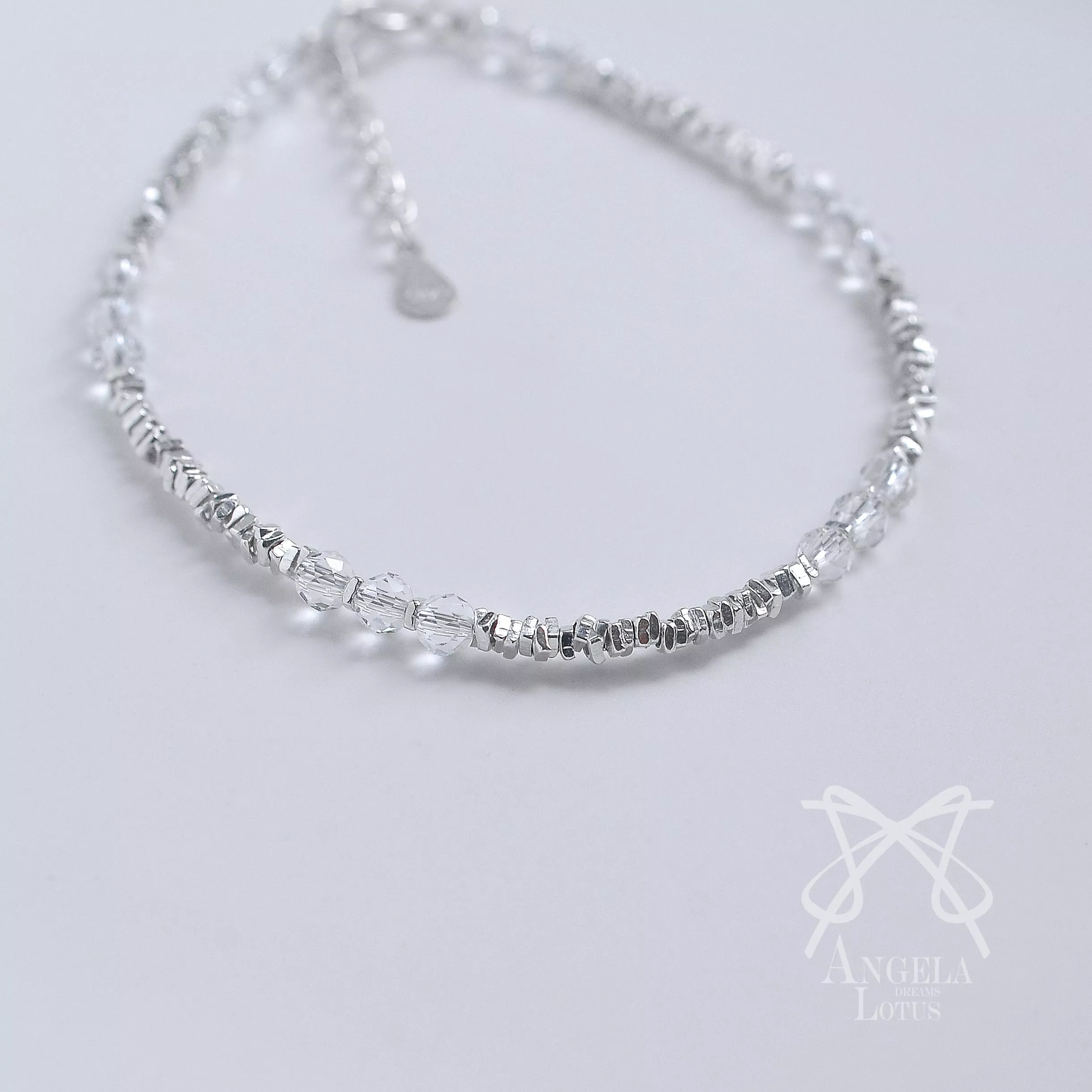 波光閃閃手鏈_扣式手鏈｜ALd輕手作