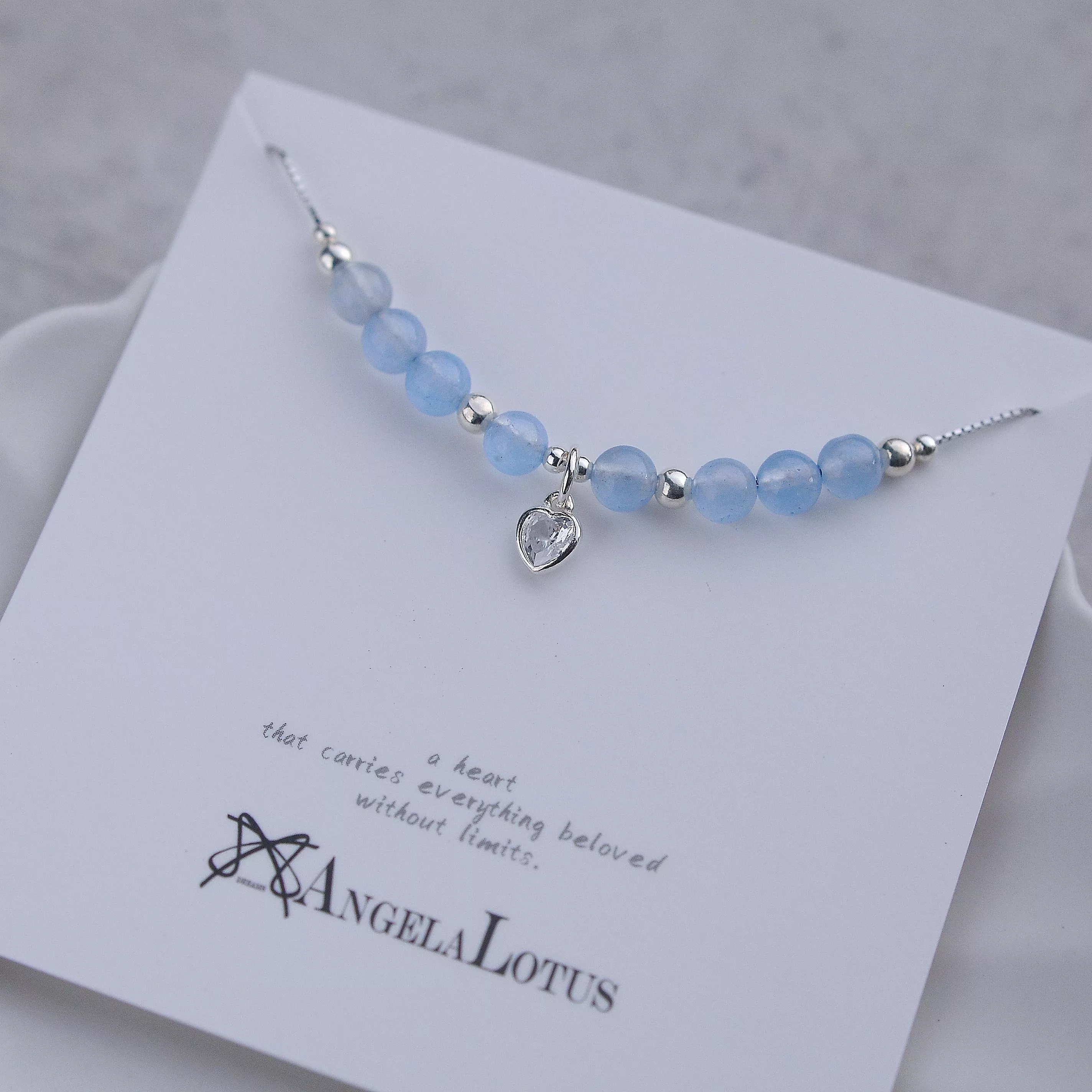 珠現之綽．寧靜_項鍊｜ALd輕手作