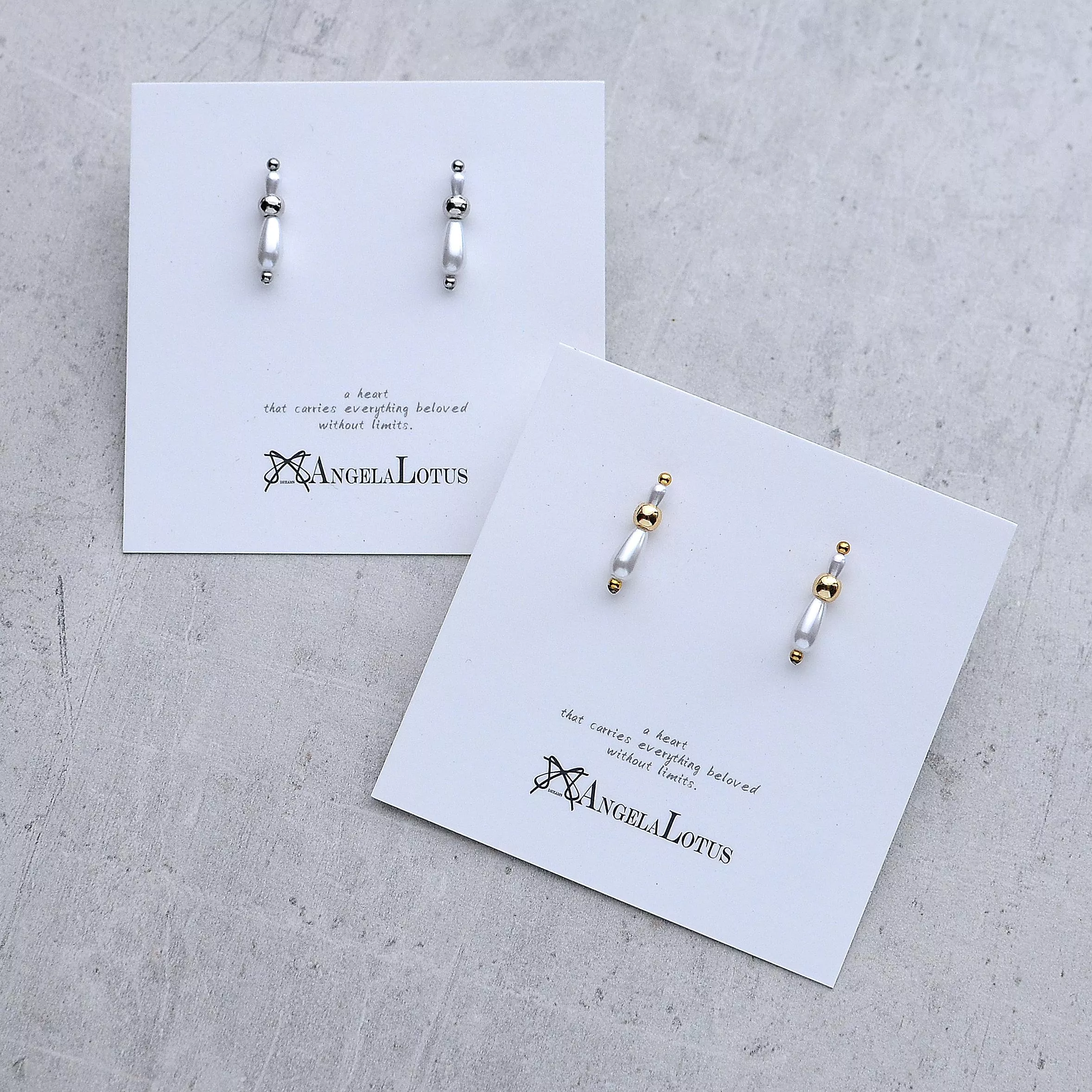 珍珠寶瓶_耳環｜ALd輕手作