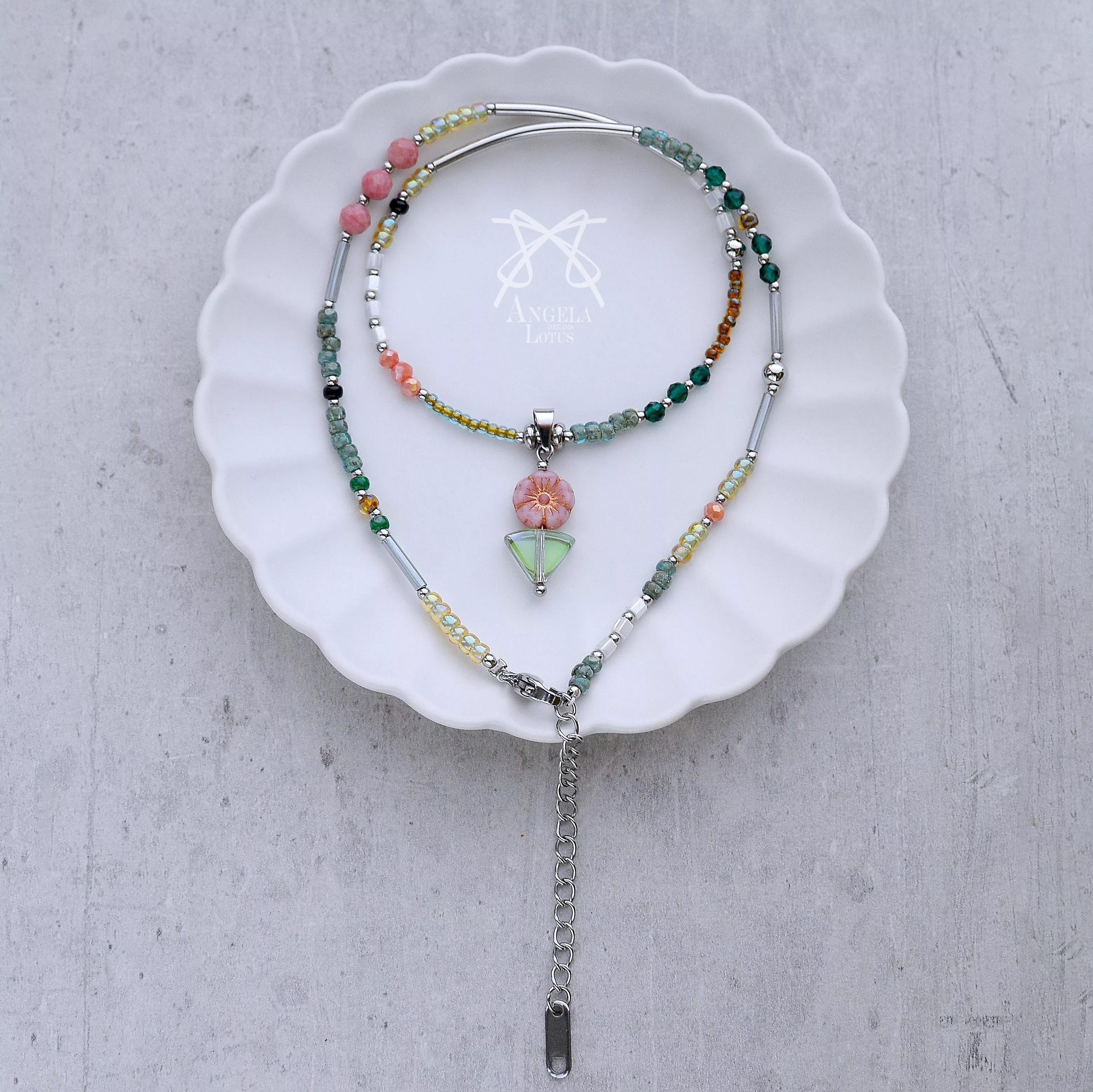 濯春_項鍊｜ALd輕手作