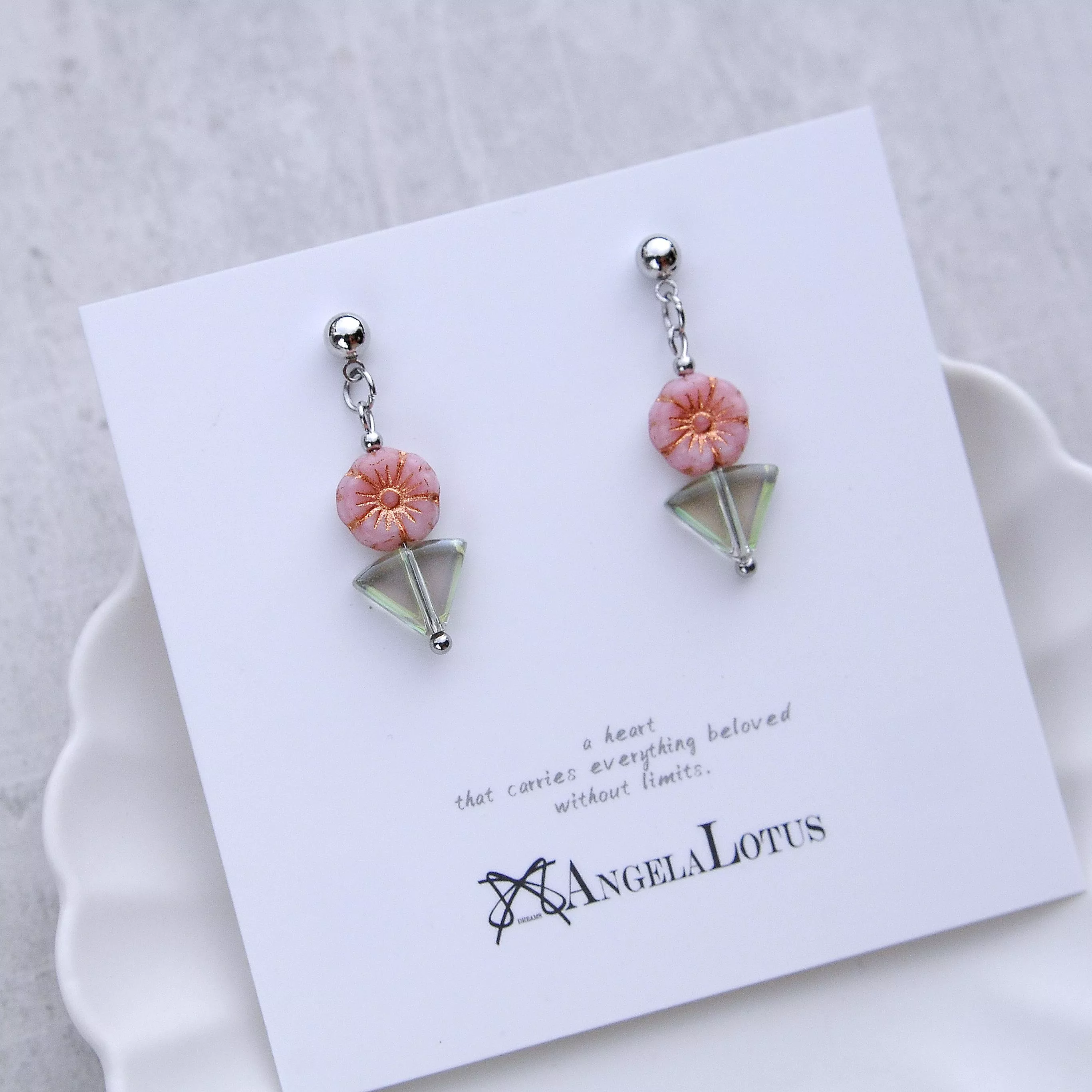 濯春_耳環｜ALd輕手作