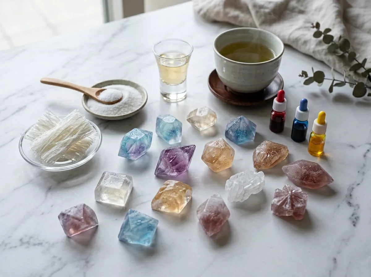 【實作課】時光琉璃琥珀糖