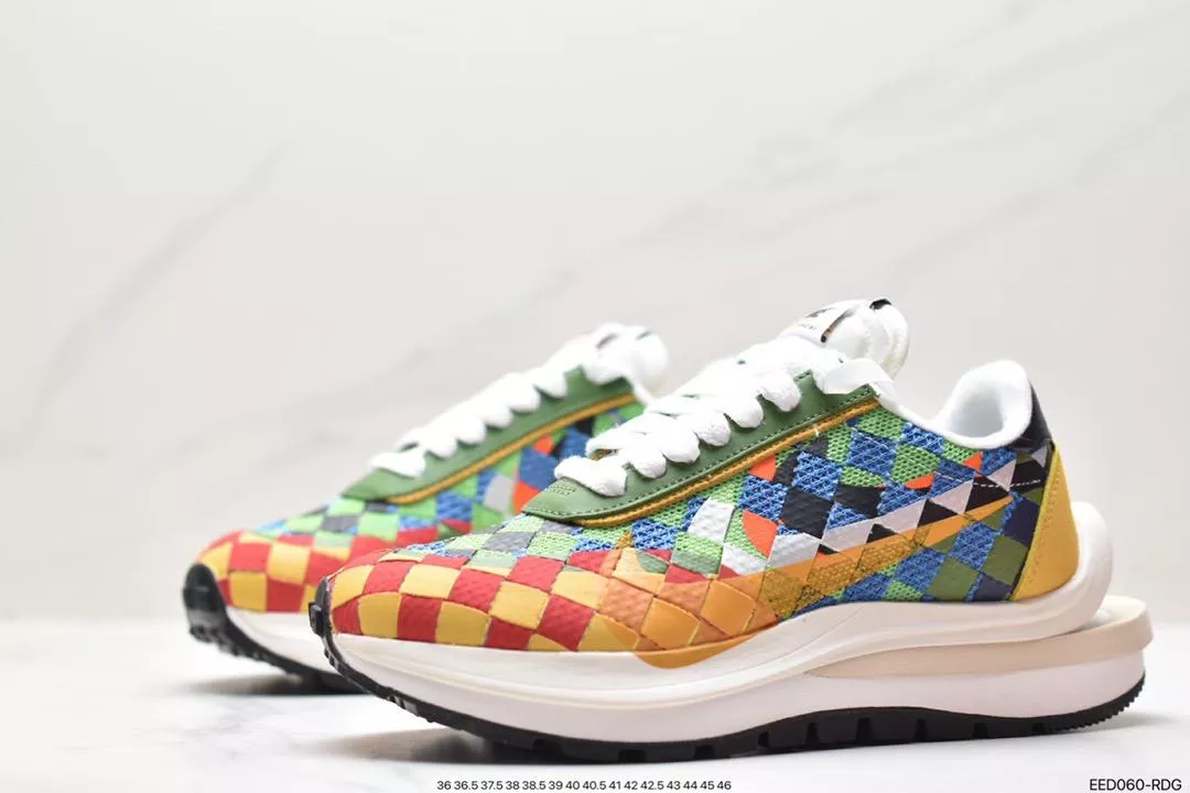 Sacai x NK Woven " Green Gusto " 綠彩編織編織鞋