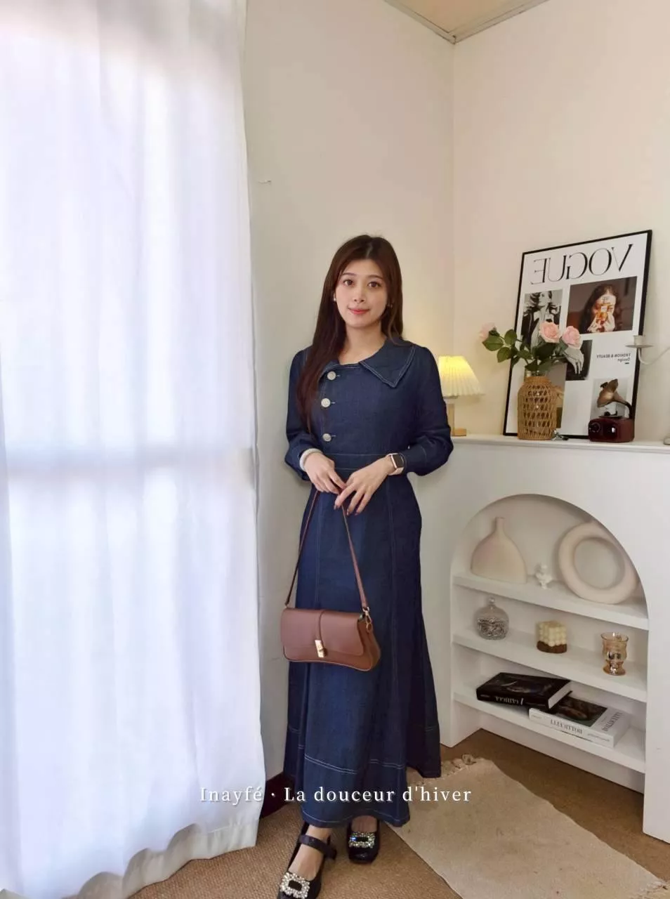 美人魚身段🧜‍♀️牛仔洋-made in korea🇰🇷