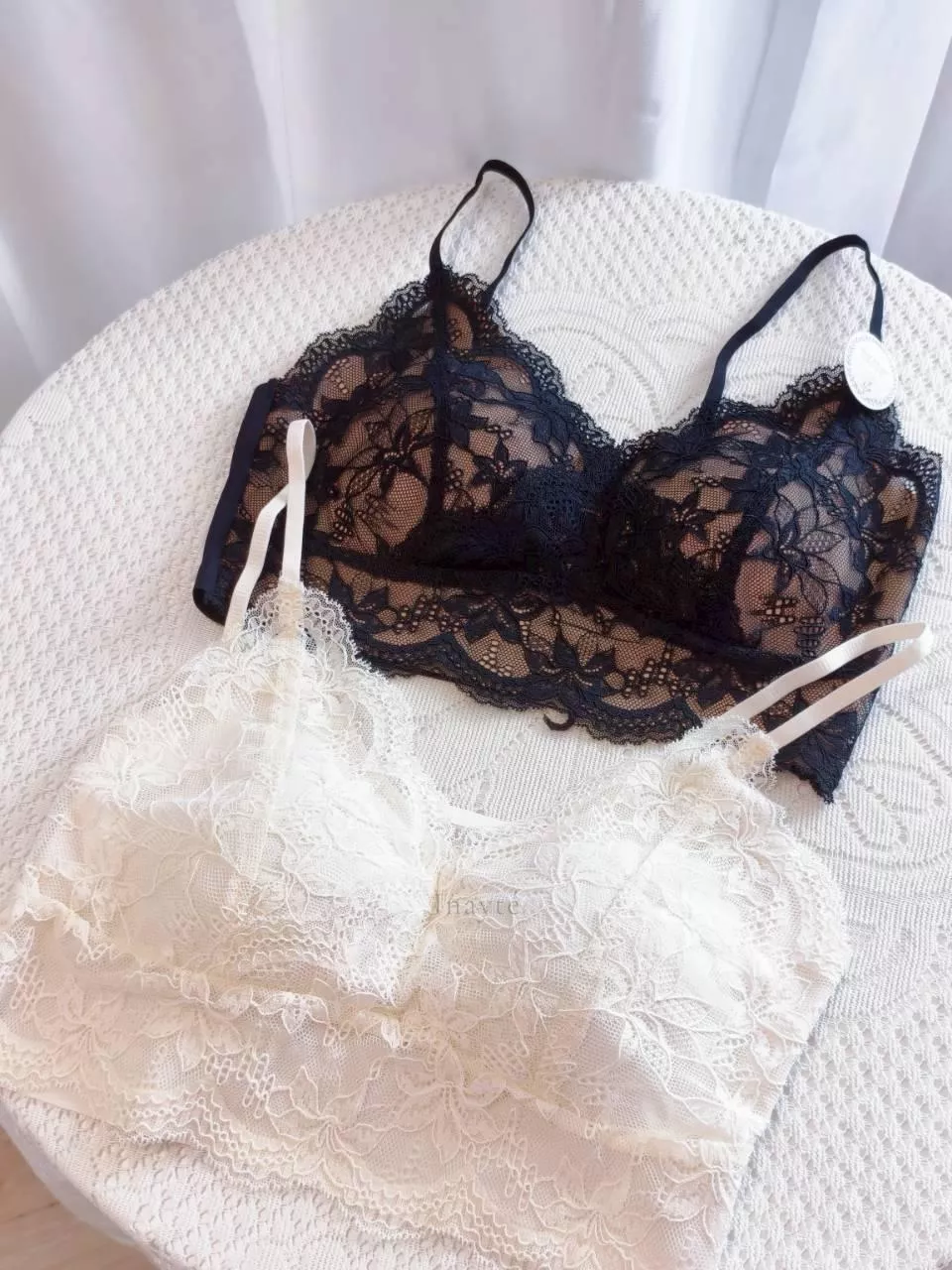致命吸引力😈性感蕾絲Bra top---預購