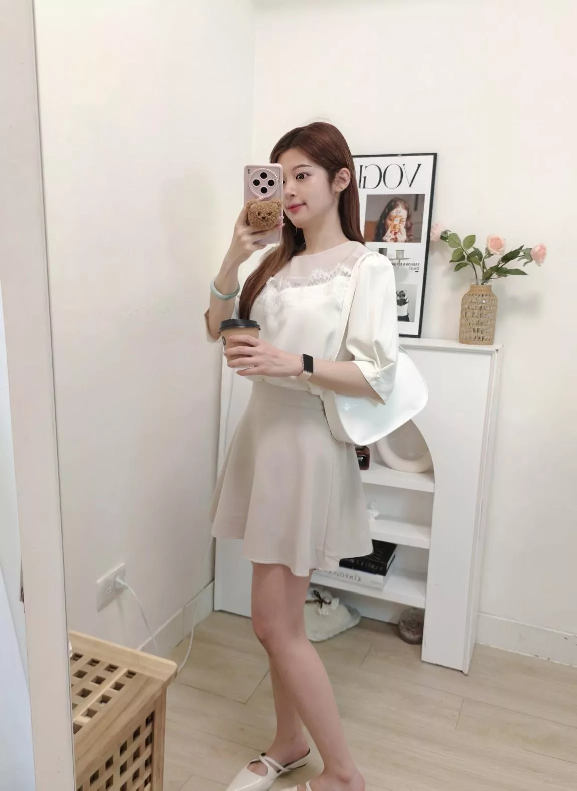 下腹肉肉都消失❣️彈力棉修身短裙
