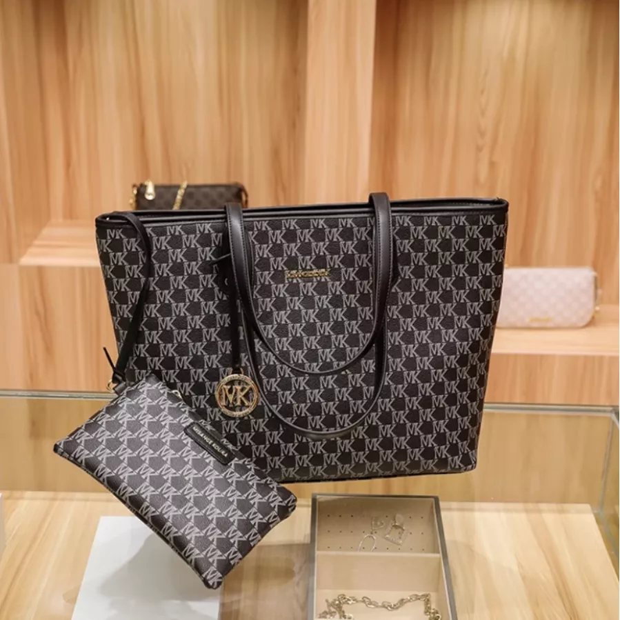 香港專櫃大容量通勤托特包-黑色