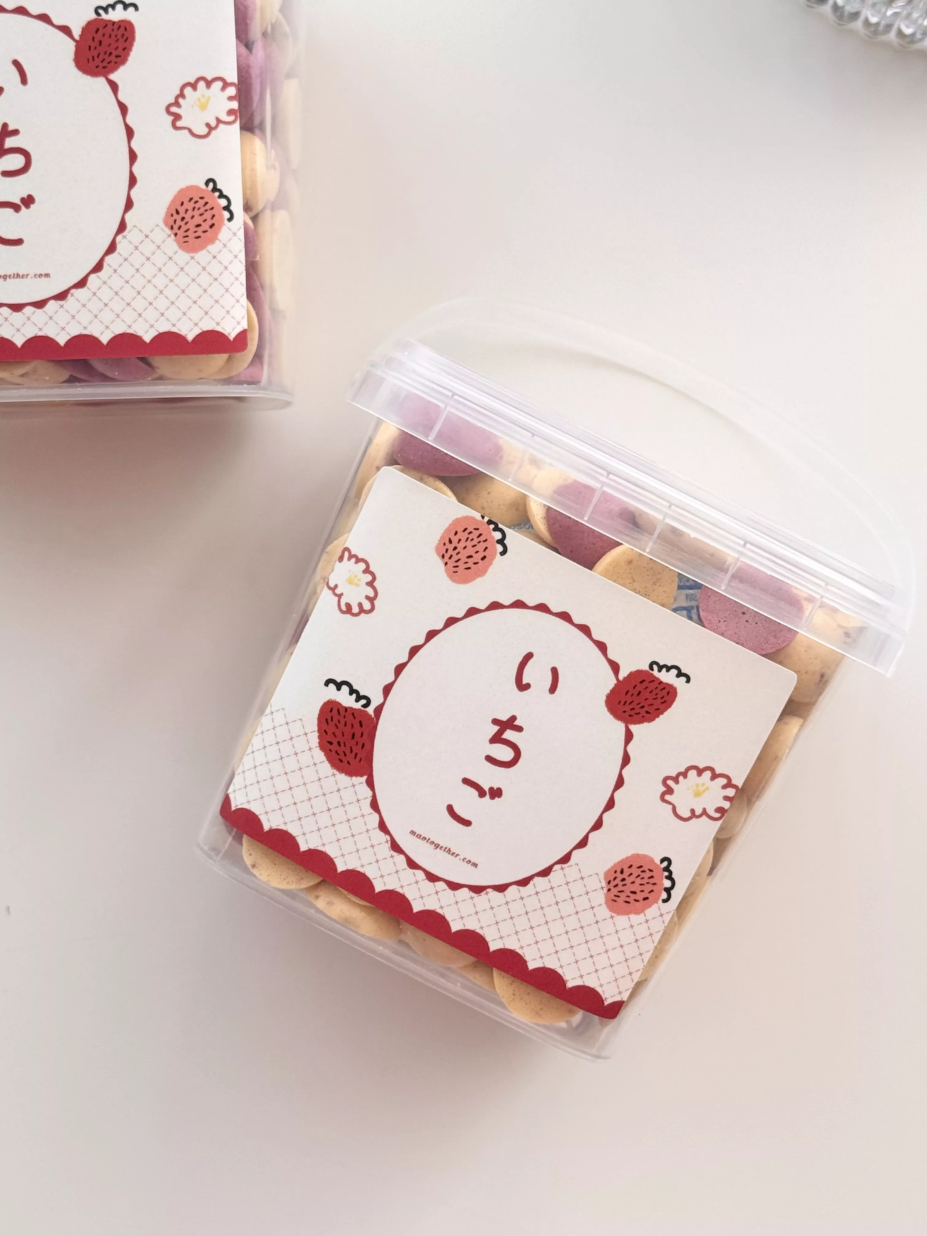 【毛在一起】草莓羊奶豆豆