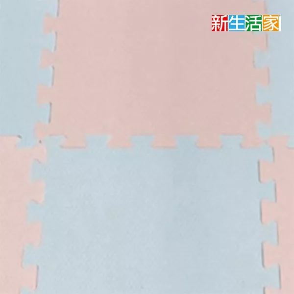 【新生活家】超厚保護2.4cm巧拼地墊-莫蘭迪三色任選62x62 (4片)