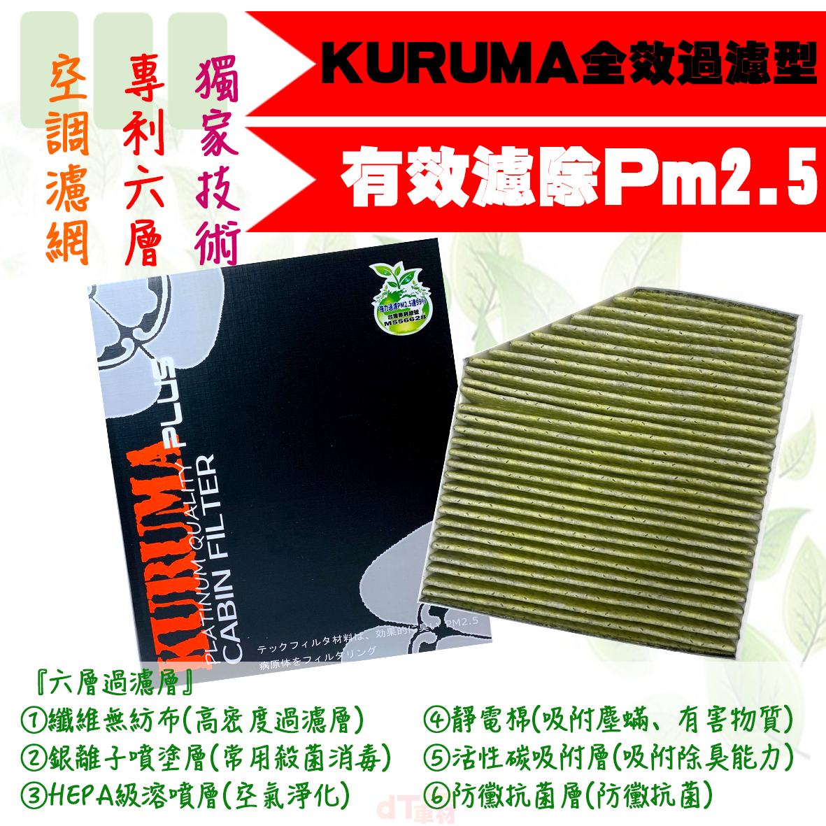 BENZ 賓士 W205/A205/C205/S205 C系列 2014年後 內循環 KURUMA全效過濾型