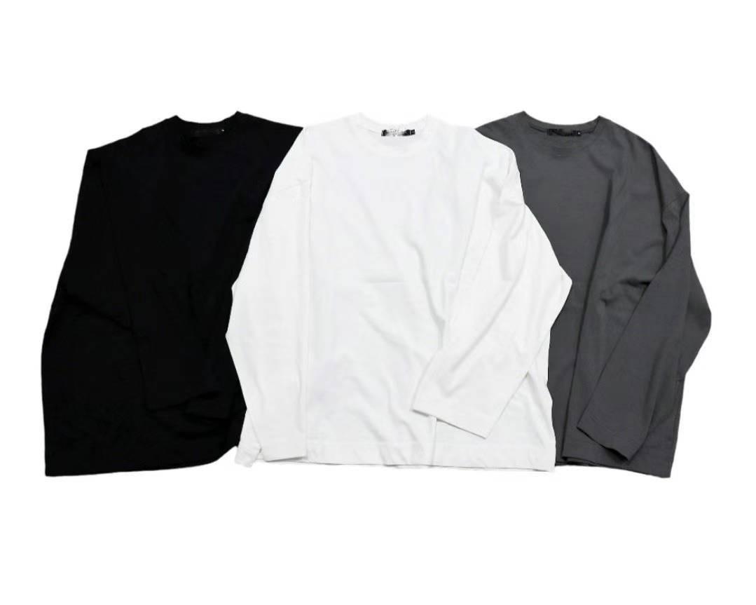 【JA】韓國🇰🇷OVERSIZE 中性 棉寬鬆素面長Ｔ