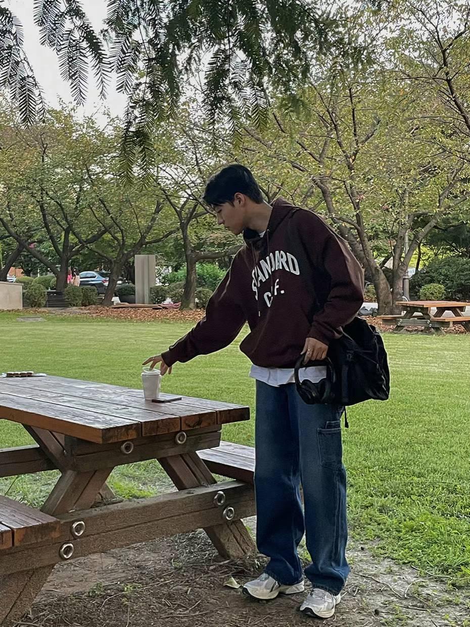 【JA】韓國🇰🇷水洗刷色 側口袋 工裝休閒板 Baggy jeans寬牛仔褲