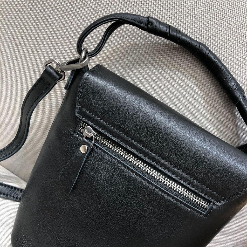 DANDT真皮手工 頭層牛皮 單肩包 斜挎包 女款式 手提包 小包(23 JUN CAR)文藝真皮包
