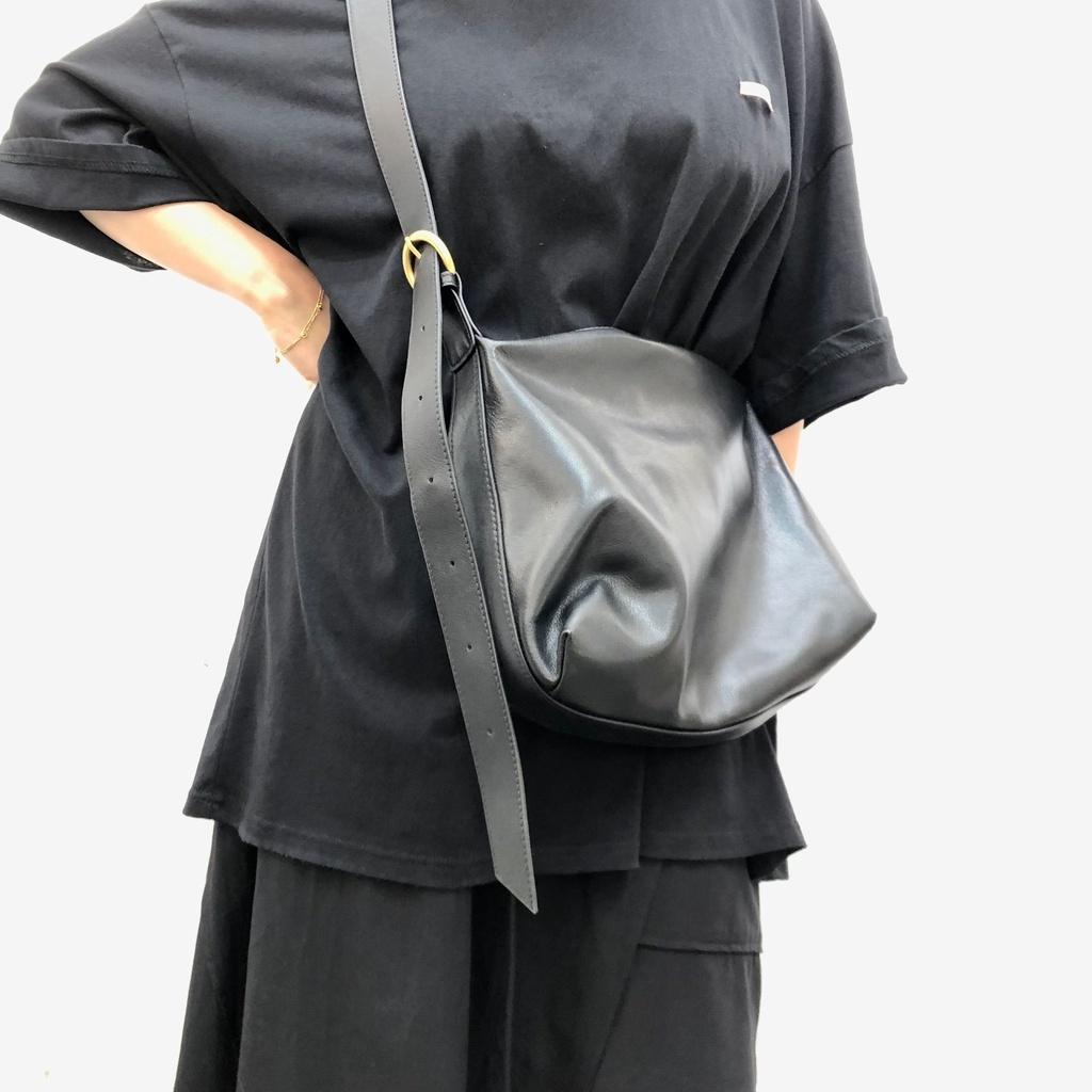 DANDT真皮女包手工頭層牛皮單肩包斜挎包托特包(23 JUN CAR)文藝真皮包