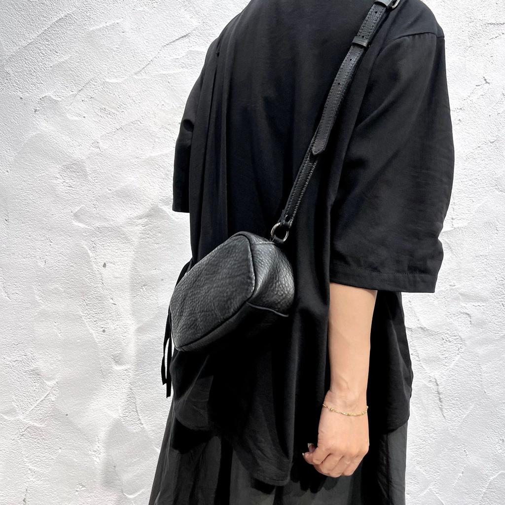 DANDT復古真皮女包手工森林系頭層牛皮單肩包斜挎包男女式小包手機包(23 JUN CAR)文藝真皮包