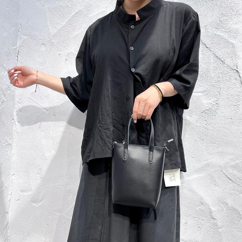 DANDT文藝真皮包真皮女包手工頭層牛皮單肩包斜挎包手提包小包(23 JUN CAR)文藝真皮包